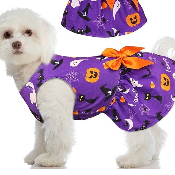 New SALE Set of 3 Dog Halloween costumes Cat Halloween costume Dog cat dress - Picture 4 of 12